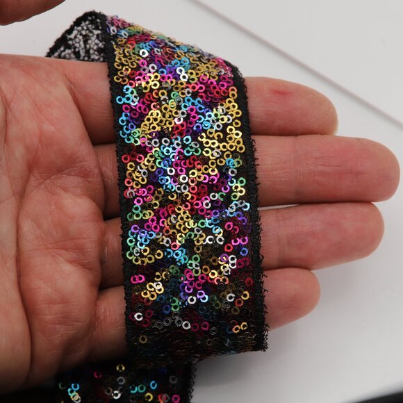 Fancy Brilliant Multi Color Choker  Adjustable chokers  (#61) - Picture 10 of 15